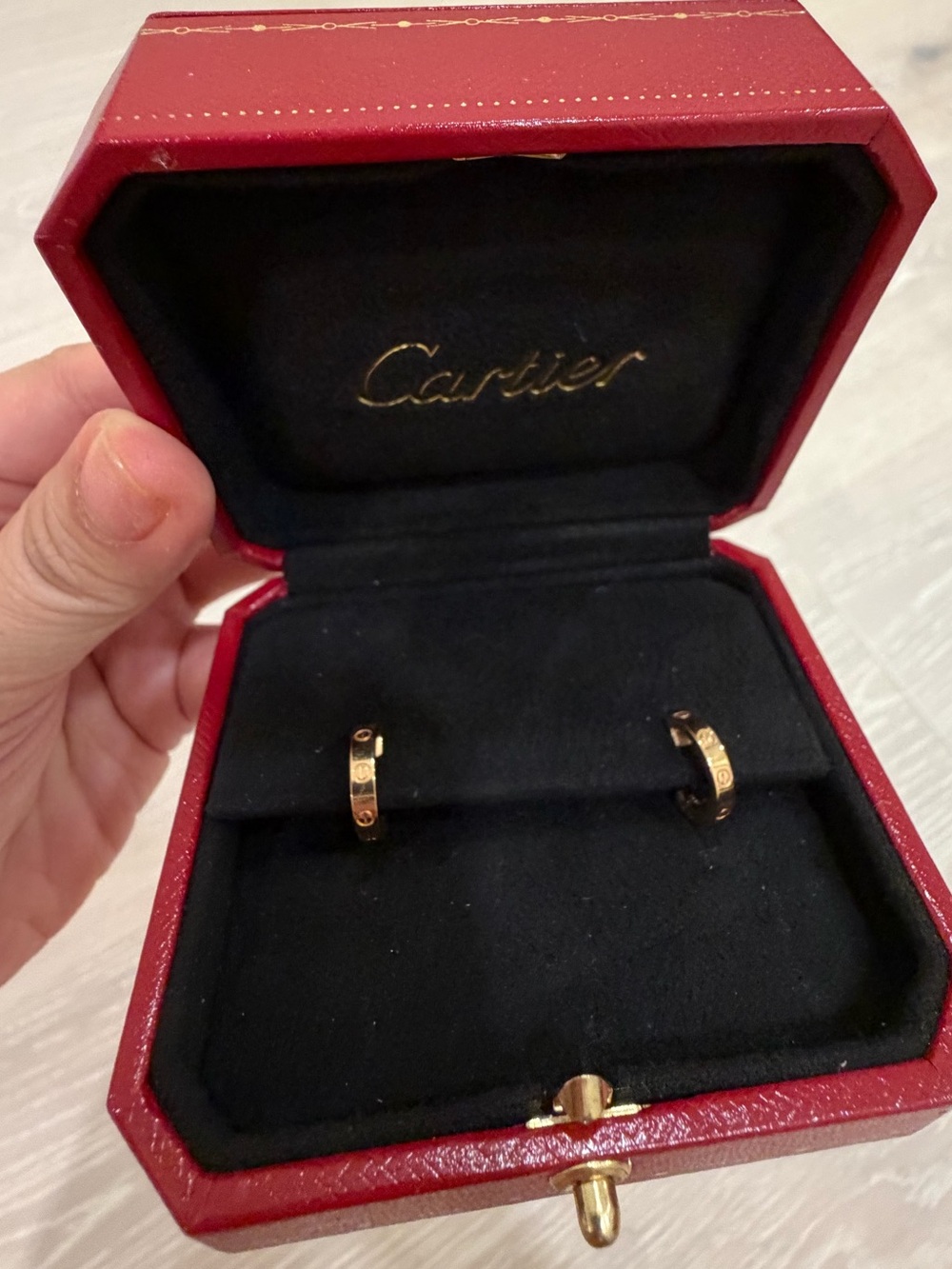 Cartier love earring